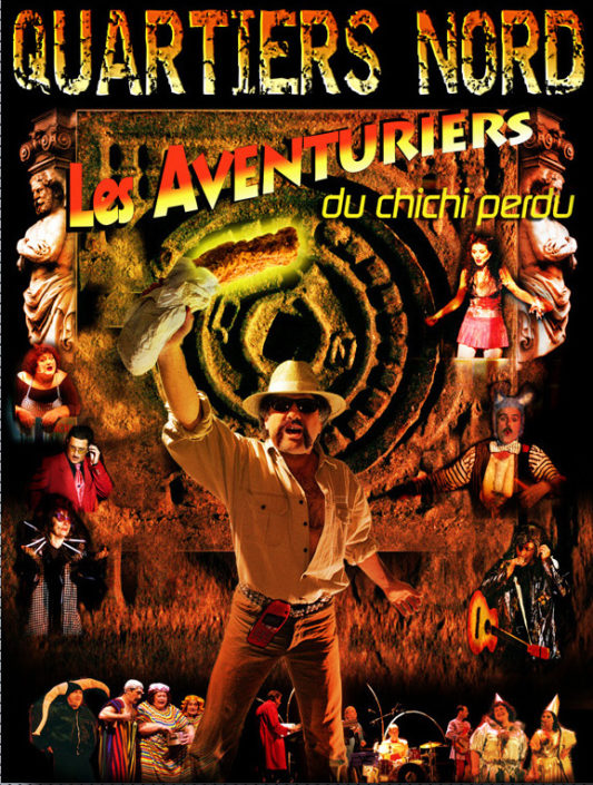 Affiche Les aventuriers du chichi perdu